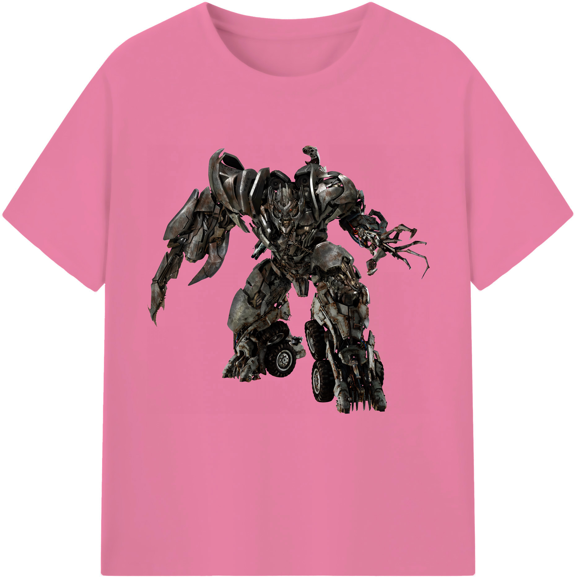 （画像用） Transformers トランスフォーマー 綿100％半袖Tシャツ（フロントプリント）